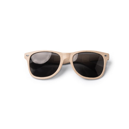 Stamina SOLEC Wheat fibre sunglasses in beige - promotional merchandise printed with your company logo