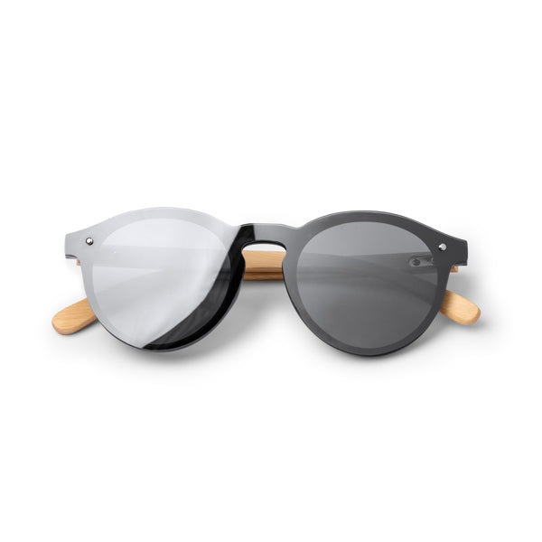 Stamina COLTON Bamboo sunglasses in beige - promotional merchandise printed with your company logo