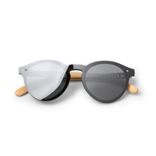 Stamina COLTON Bamboo sunglasses in beige - promotional merchandise printed with your company logo