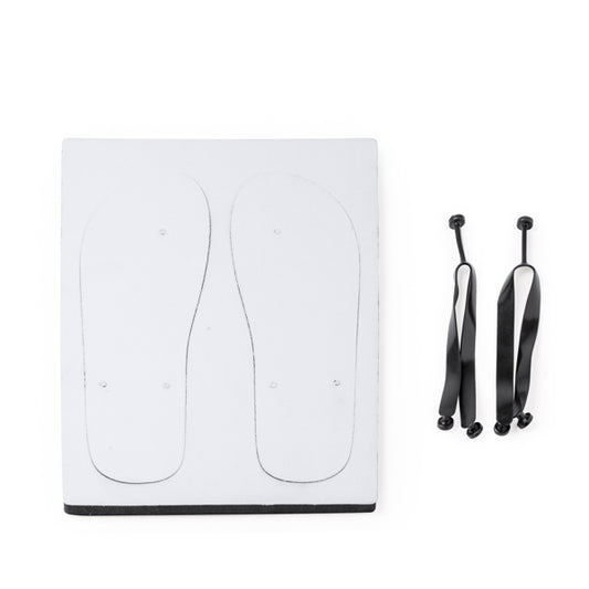Stamina PAIVA Flip flops in white - promotional merchandise printed with your company logo