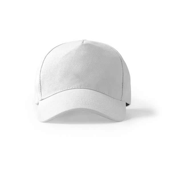 Stamina FRED Cotton cap in white - promotional merchandise printed with your company logo