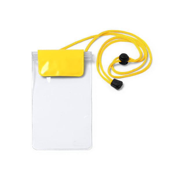 Stamina FULER PVC waterproof dry bag in yellow - promotional merchandise printed with your company logo