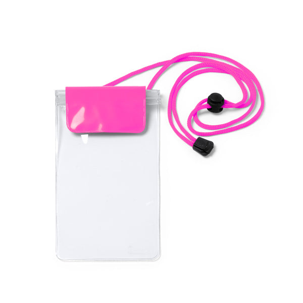Stamina FULER PVC waterproof dry bag in fuchsia - promotional merchandise printed with your company logo
