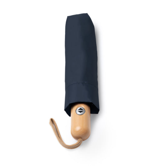 Stamina ALARIZ RPET umbrella in navy blue - promotional merchandise printed with your company logo