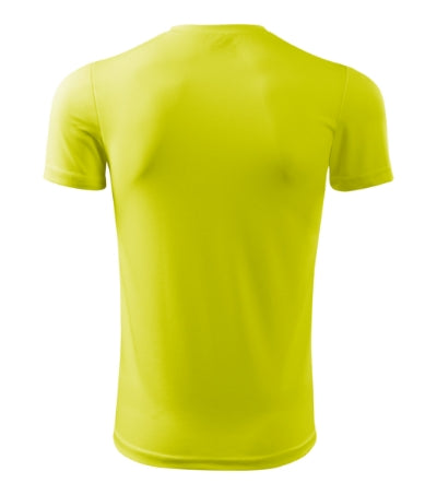 MALFINI FANTASY Kids' T-shirt in neon yellow - promotional clothing printed with your company logo