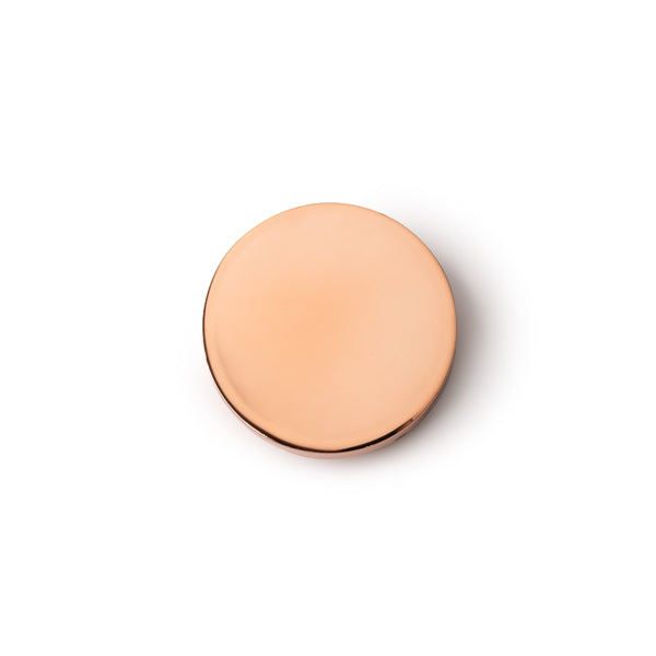 Stamina MOREK Plastic lip balm in golden pink - promotional merchandise printed with your company logo