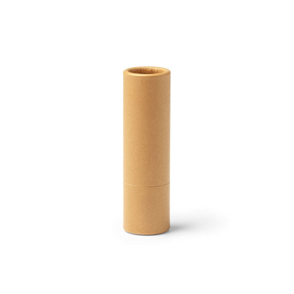 Stamina RIBA Recycled cardboard lip balm in beige - promotional merchandise printed with your company logo