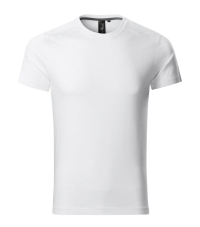 MALFINI Premium ACTION Men's T-shirt in white - promotional clothing printed with your company logo