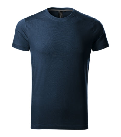 MALFINI Premium ACTION Men's T-shirt in navy blue - promotional clothing printed with your company logo