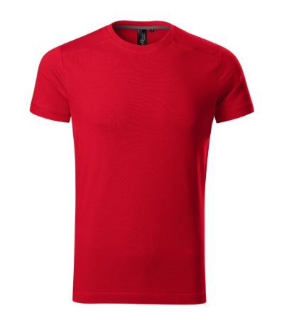 MALFINI Premium ACTION Men's T-shirt in formula red - promotional clothing printed with your company logo