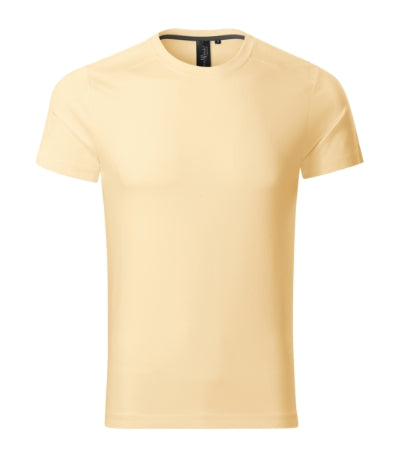 MALFINI Premium ACTION Men's T-shirt in bourbon vanilla - promotional clothing printed with your company logo
