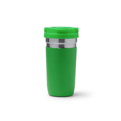 Stamina GREDOS Stainless steel thermal cup 500 ml in fern green - promotional merchandise printed with your company logo