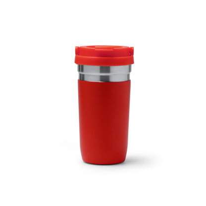 Stamina GREDOS Stainless steel thermal cup 500 ml in red - promotional merchandise printed with your company logo