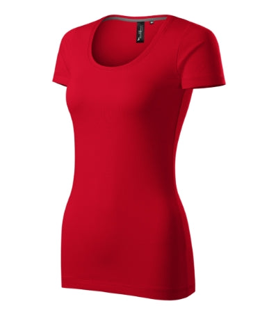 MALFINI Premium ACTION Women's T-shirt in formula red - promotional clothing printed with your company logo