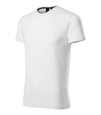MALFINI Premium EXCLUSIVE Men's T-shirt in white - promotional clothing printed with your company logo