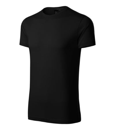 MALFINI Premium EXCLUSIVE Men's T-shirt in black - promotional clothing printed with your company logo