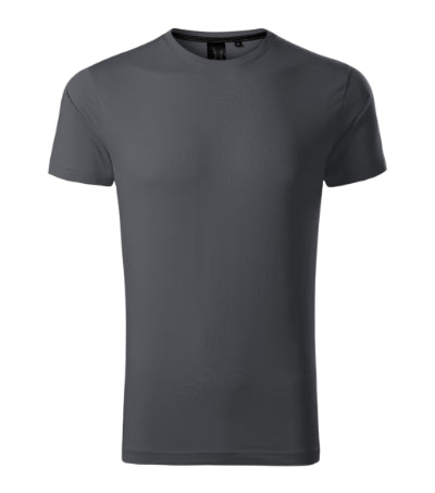MALFINI Premium EXCLUSIVE Men's T-shirt in light anthracite - promotional clothing printed with your company logo