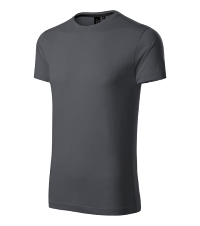 MALFINI Premium EXCLUSIVE Men's T-shirt in light anthracite - promotional clothing printed with your company logo