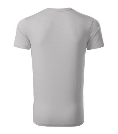 MALFINI Premium EXCLUSIVE Men's T-shirt in silver gray - promotional clothing printed with your company logo