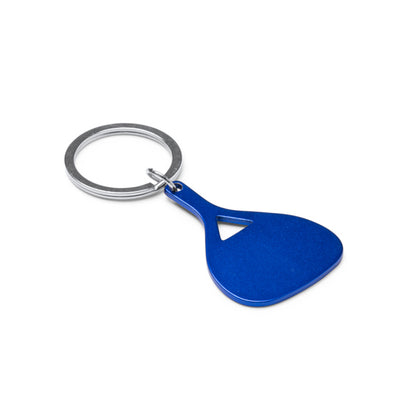 Stamina LEBRON Aluminium keyring in black - promotional merchandise printed with your company logo
