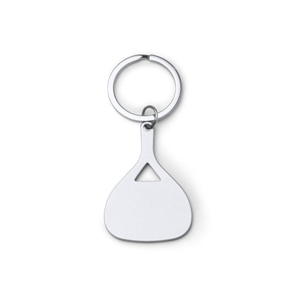 Stamina LEBRON Aluminium keyring in silver - promotional merchandise printed with your company logo