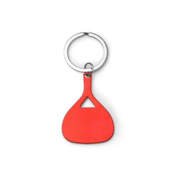 Stamina LEBRON Aluminium keyring in red - promotional merchandise printed with your company logo