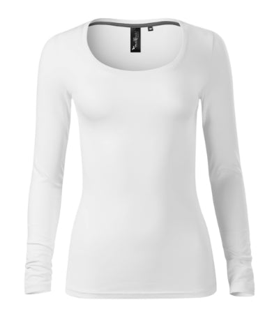 MALFINI Premium BRAVE Women's T-shirt in white - promotional clothing printed with your company logo