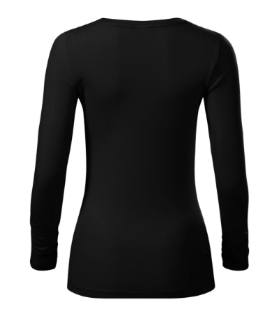 MALFINI Premium BRAVE Women's T-shirt in black - promotional clothing printed with your company logo