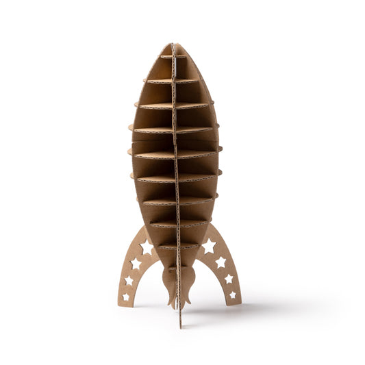 Stamina FISAC Cardboard game in rocket - promotional merchandise printed with your company logo