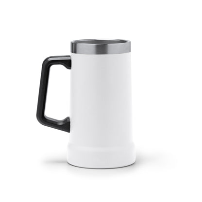 Stamina RONIN Recycled stainless steel jar in white - promotional merchandise printed with your company logo