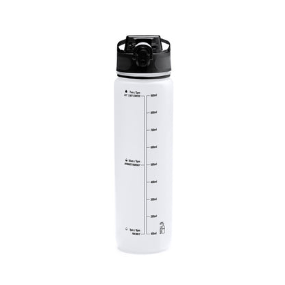 Stamina LEIMER Translucent PCTG bottle in white - promotional merchandise printed with your company logo