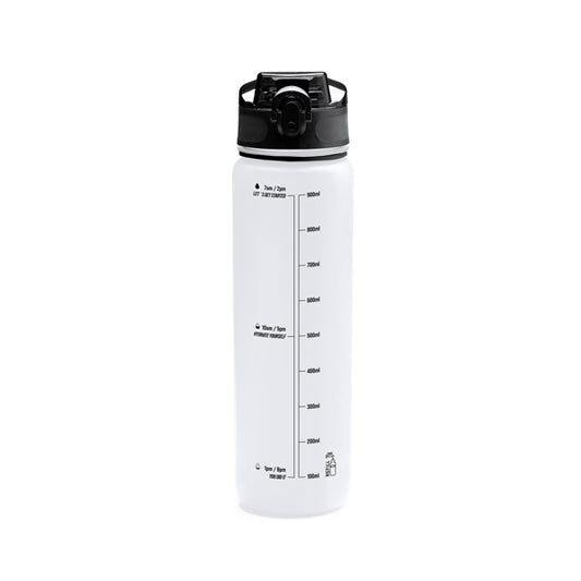 Stamina LEIMER Translucent PCTG bottle in white - promotional merchandise printed with your company logo