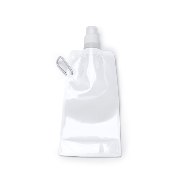 Stamina ZIPI Pet bottle 400 ml in white - promotional merchandise printed with your company logo