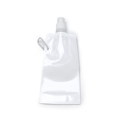 Stamina ZIPI Pet bottle 400 ml in white - promotional merchandise printed with your company logo