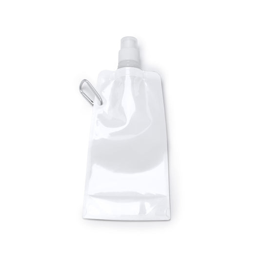 Stamina ZIPI Pet bottle 400 ml in white - promotional merchandise printed with your company logo