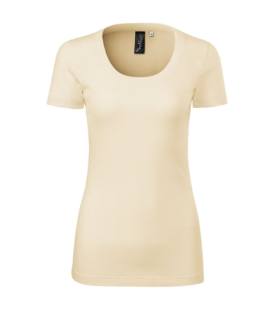 MALFINI Premium MERINO RISE Women's T-shirt in almond - promotional clothing printed with your company logo