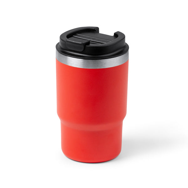 Stamina VENTURI Recycled stainless steel thermal cup 560 ml in white - promotional merchandise printed with your company logo
