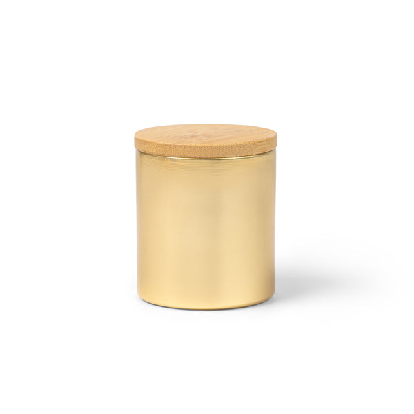 Stamina MARIS Scented candle in gold - promotional merchandise printed with your company logo