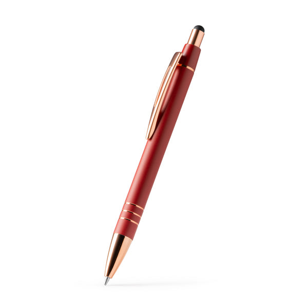 Stamina LEIVA Push-button ball pen in white - promotional merchandise printed with your company logo
