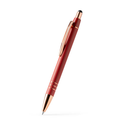 Stamina LEIVA Push-button ball pen in white - promotional merchandise printed with your company logo