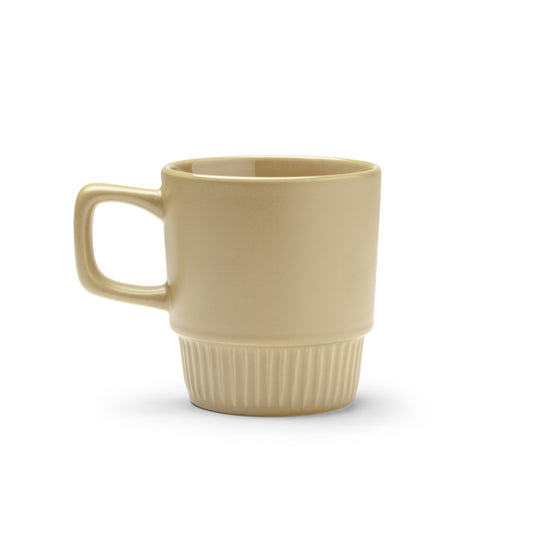 Stamina LONGI Ceramic mug 300 ml in beige - promotional merchandise printed with your company logo
