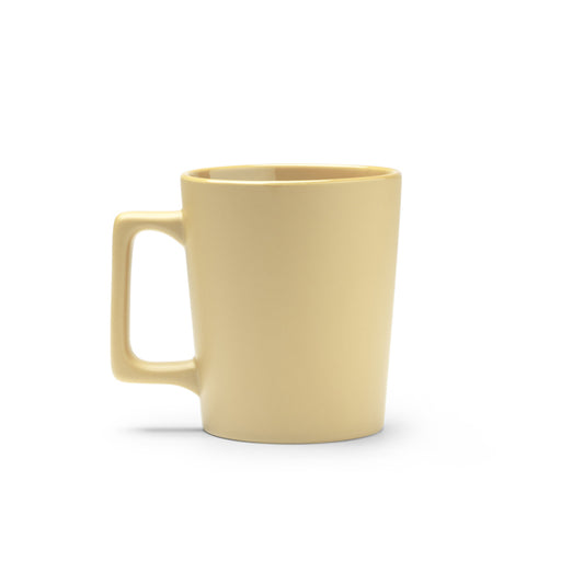 Stamina DUNLOK Ceramic mug 400 ml in beige - promotional merchandise printed with your company logo