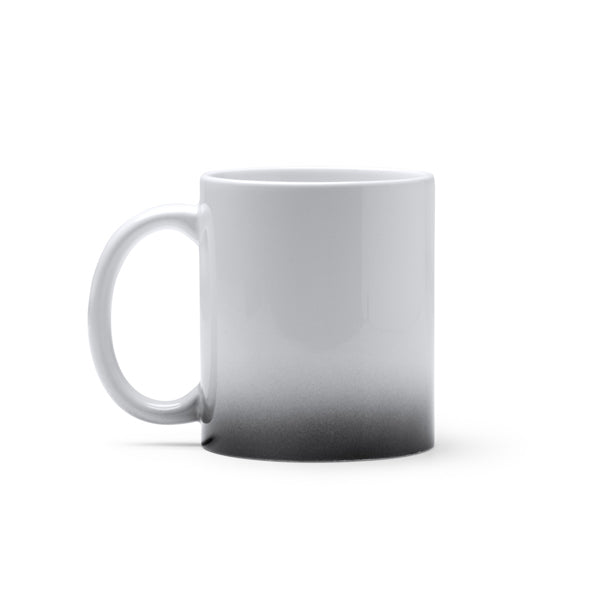 Stamina NEVEX Ceramic mug 350 ml in black - promotional merchandise printed with your company logo