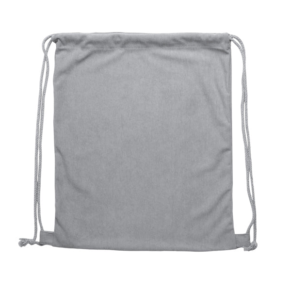 MASUR - Drawstring backpack made of corduroy fabric