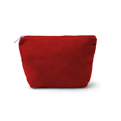 LOTER - Borsa da toilette realizzata in tessuto di velluto a coste