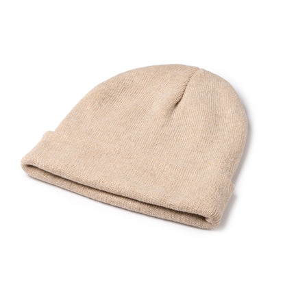Stamina ROSMAL Recycled RPET polyester beanie in black - promotional merchandise printed with your company logo