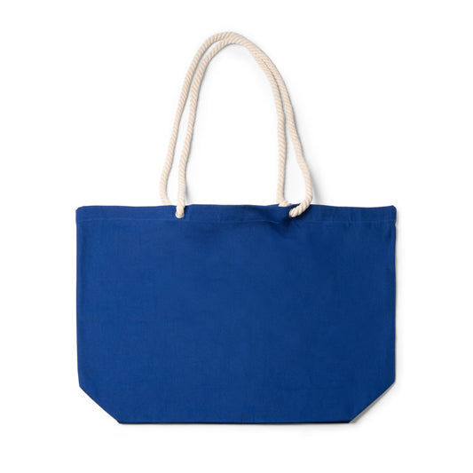 Stamina ZUKO Cotton beach bag in royal blue - promotional merchandise printed with your company logo