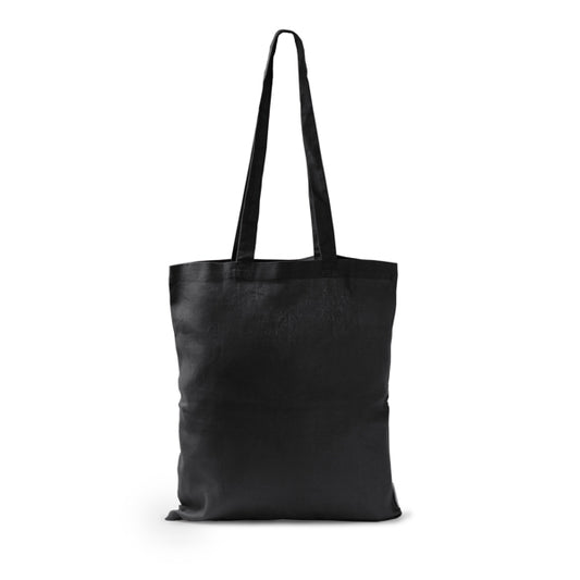Stamina DORSI Organic cotton tote bag in black - promotional merchandise printed with your company logo