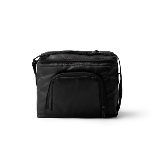 Stamina TUPIK RPET cooler bag in black - promotional merchandise printed with your company logo