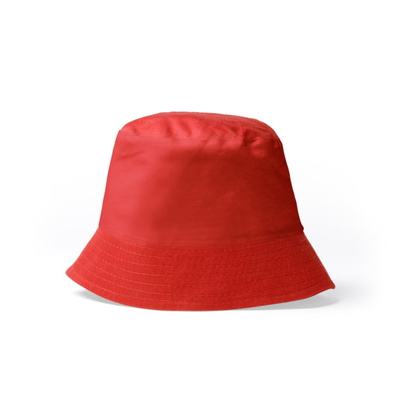 Stamina ZUMA Cotton bob hat in red - promotional merchandise printed with your company logo